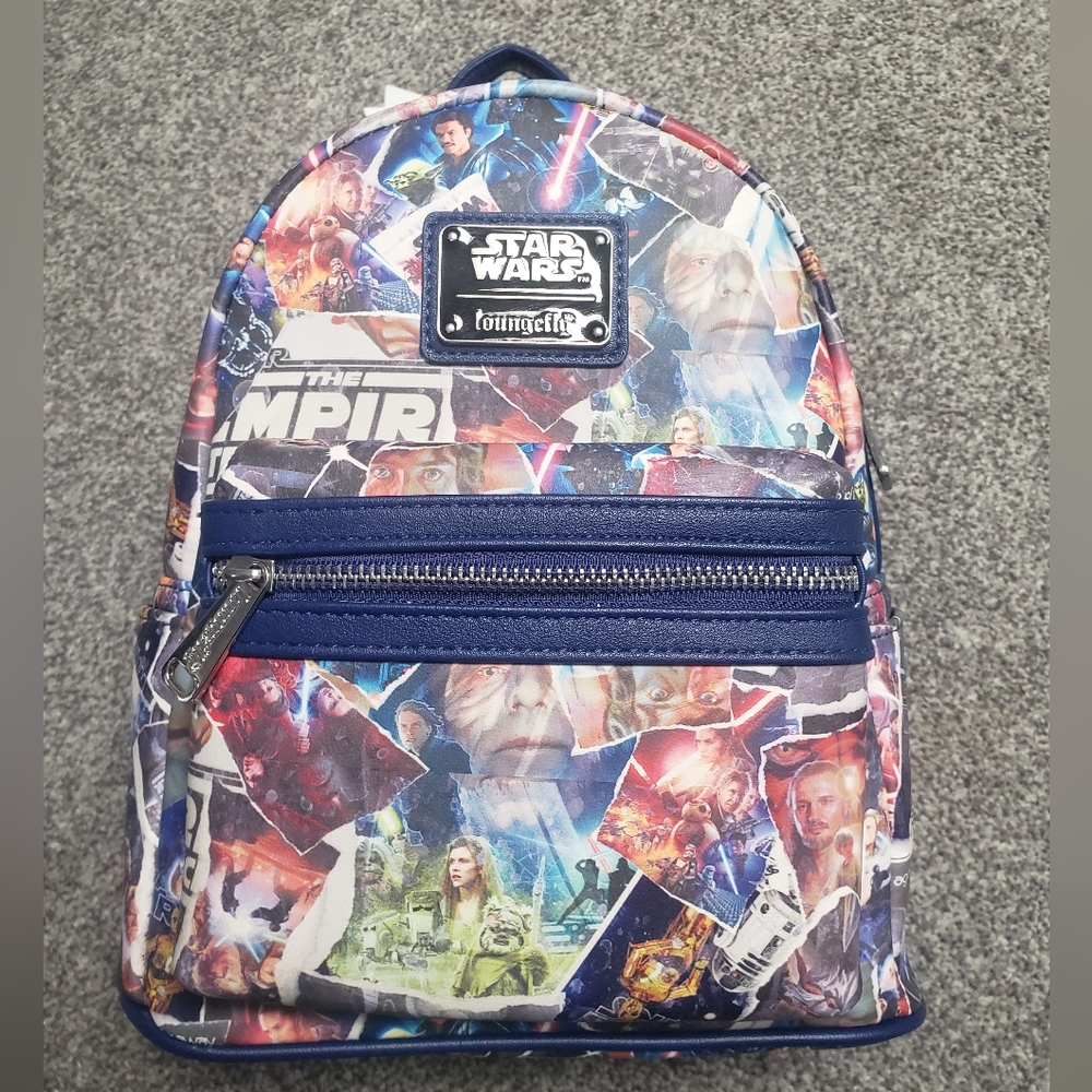 Loungefly Star Wars Movie Poster backpack - NWT
